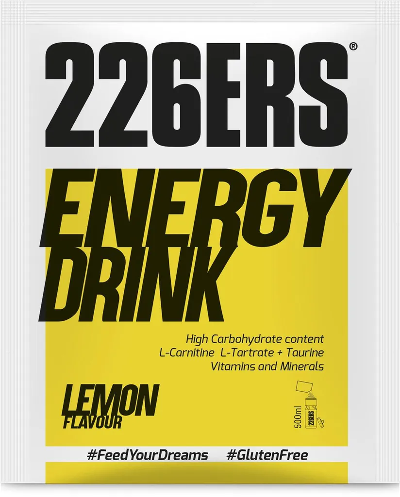 Boisson Énergie Anti-Fatigue 226ers Citron 50g : Évitez les Crampes