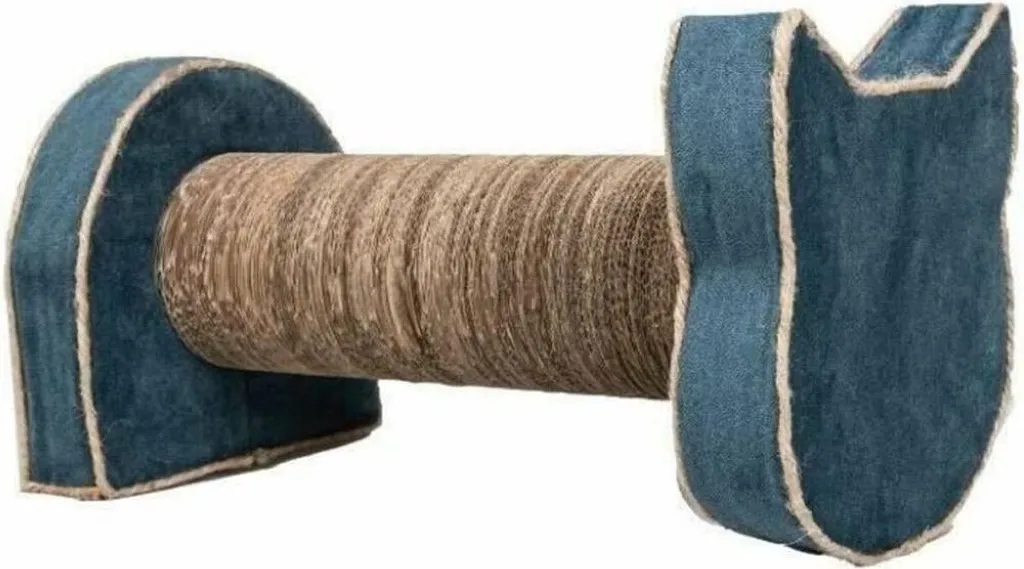 Griffoir chat horizontal en carton TYROL - Accessoire de griffage compact