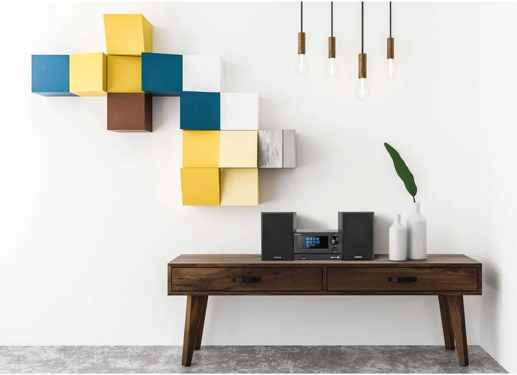 Ensemble Home Cinéma Noir avec Caisson de Basses et Enceintes Colonnes - 8