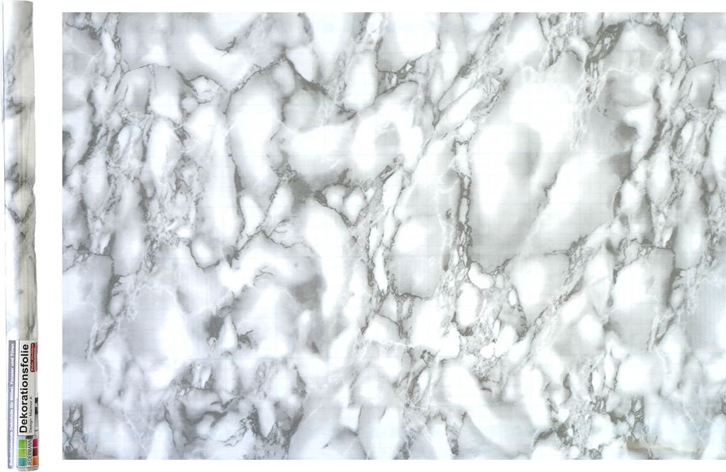 Selbstklebende Dekorationsfolie Marmor Klebefolie Dekofolie Möbelfolie 45 x 200 cm Schrankfolie Zuschneidbar Folie Möbel Tapete