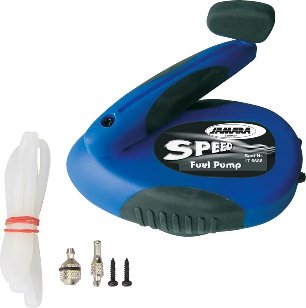Pompe à main essence Jamara Speed Fuel étanche avec durite silicone - 5