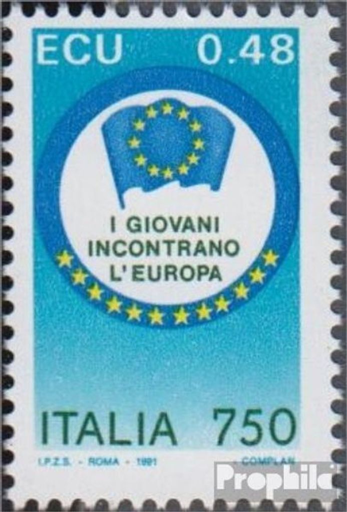 Briefmarken Italien 1991 Mi 2175 (kompl.Ausg.) gestempelt Jugendtreffen