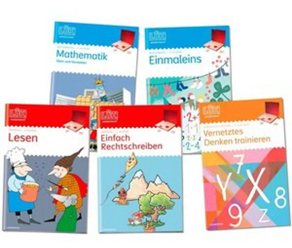 LÜK Coffret d'apprentissage CE1 Pack complet pour la 2ème classe