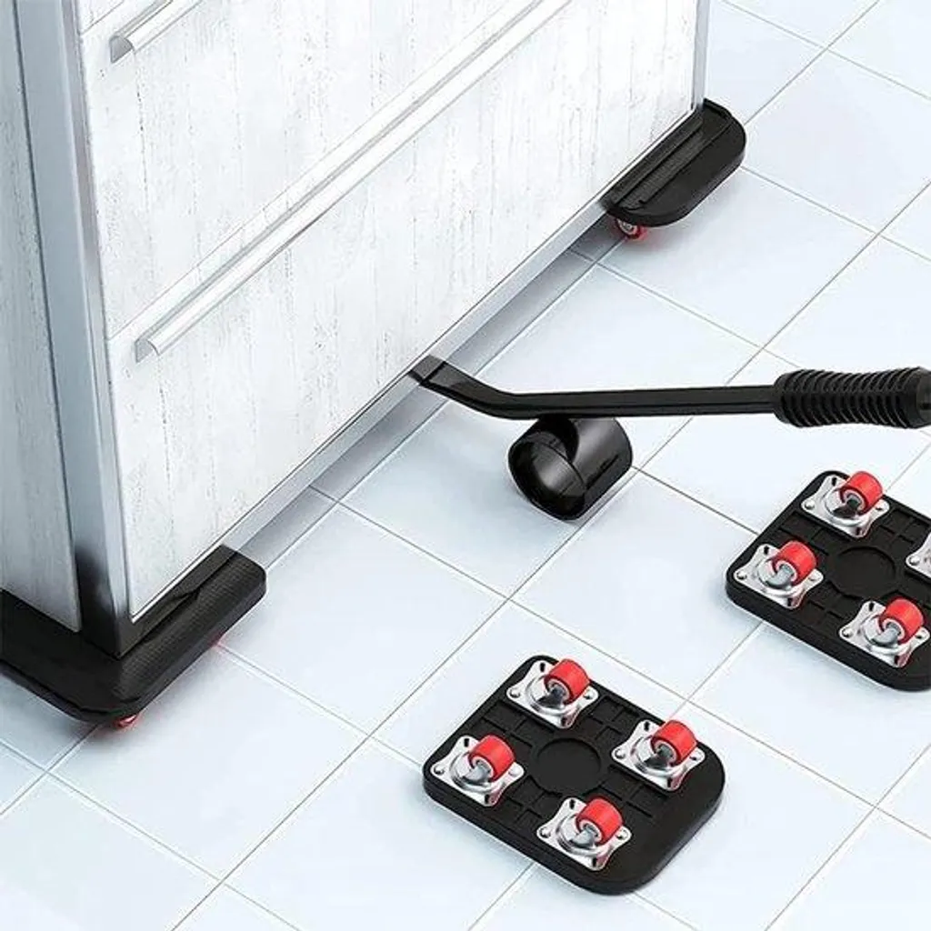 Plateau Roulant pour Meubles 400 kg, Roulettes Robustes Antidérapantes