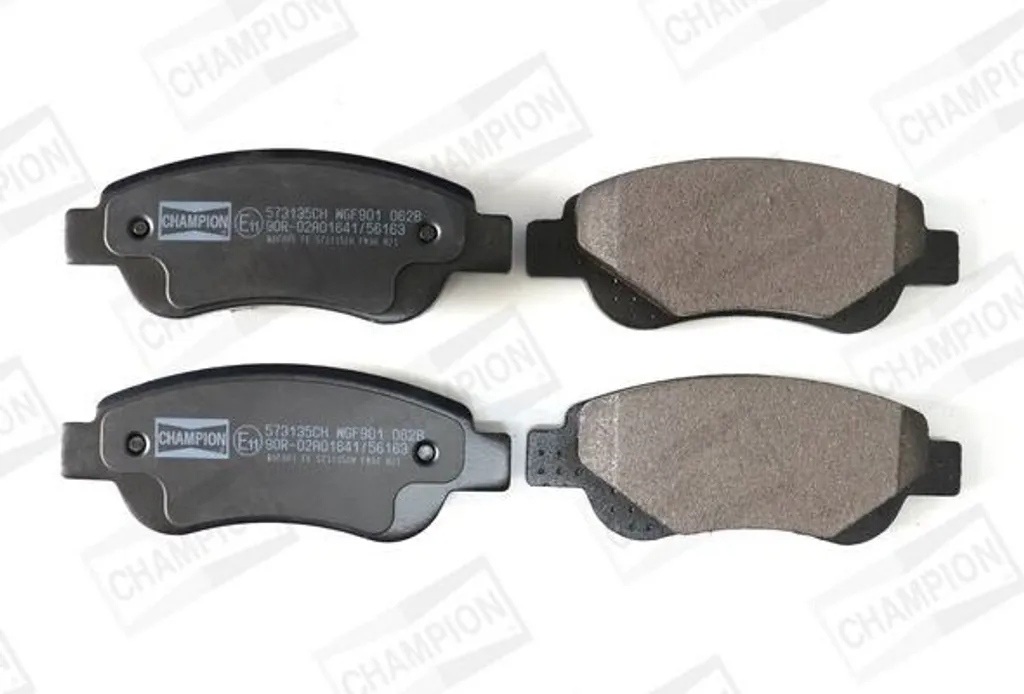 Plaquettes de frein Anti-Bruit CHAMPION pour 108 et Aygo OE 1613819980