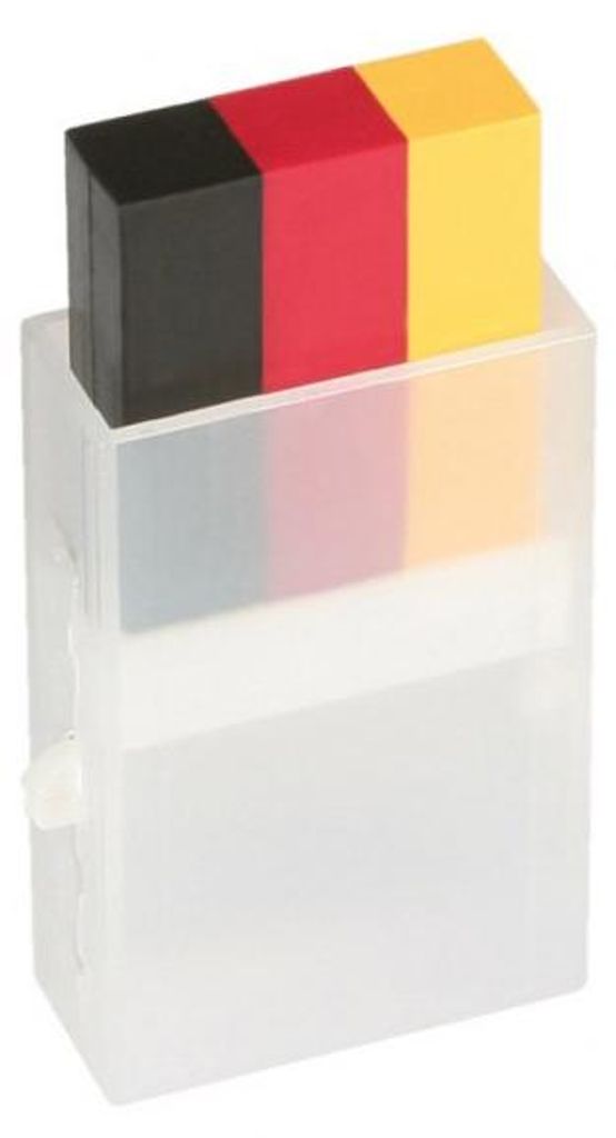 Deutschland Schminkstift Schwarz Rot Gold Fan Make-up WM Produktbild 