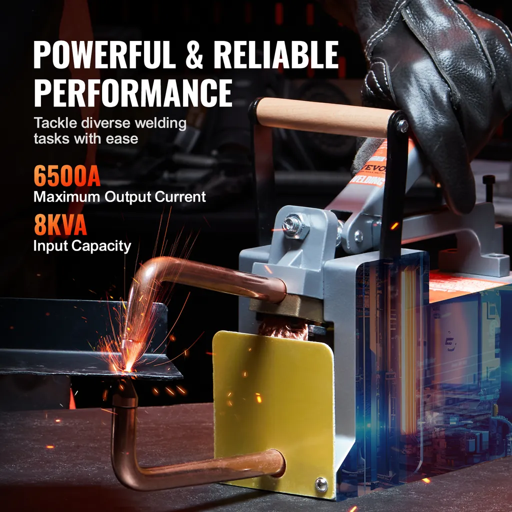 Soudeuse par points portable 1,5 kVA avec pistolet spécial tôle mince - 3