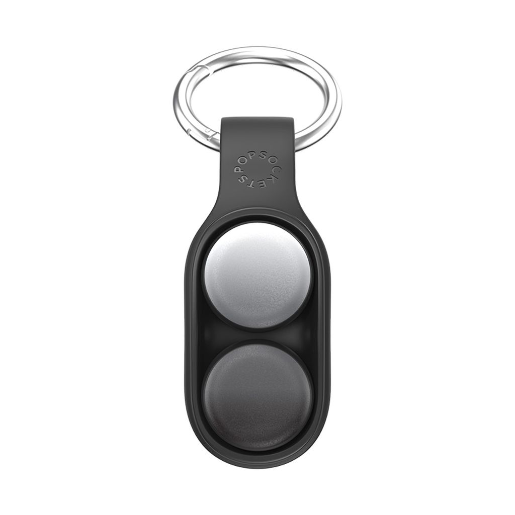 PopSockets, PopPuck Starter Pack Black Flip, Nero / Argento Immagine del prodotto 