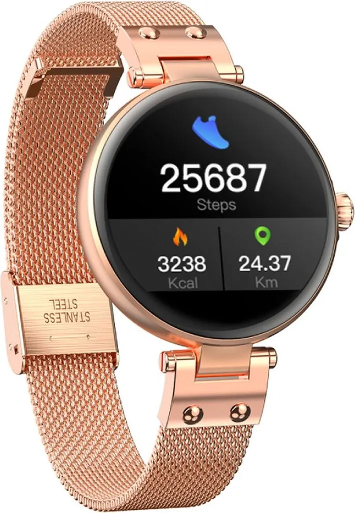 Smartwatch Forever SB-305 IP68: Precisione Medica e Display IPS 1.08" - 6
