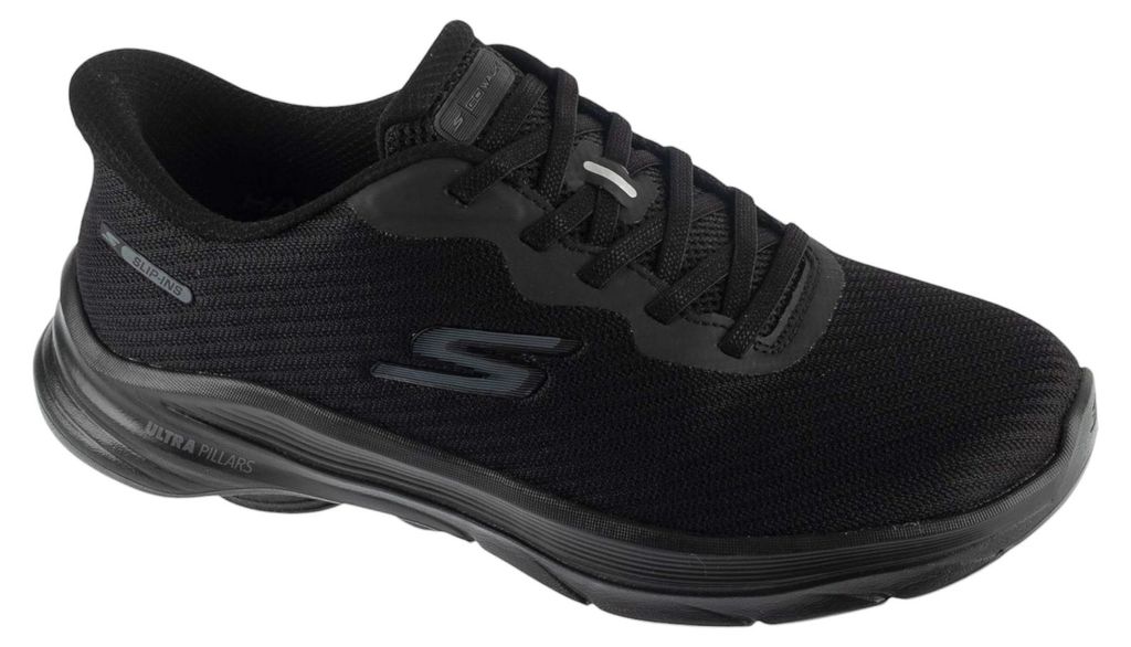 Skechers Slip-Ins: GO Walk 8 - Nadia 125925-BBK, Sneaker, Damen, Schwarz