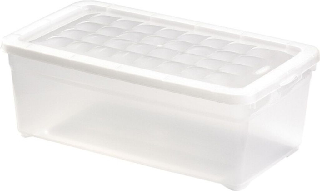 CURVER - Textil- und Schuhkarton 5,7L. - mit Deckel - Glas Farbe