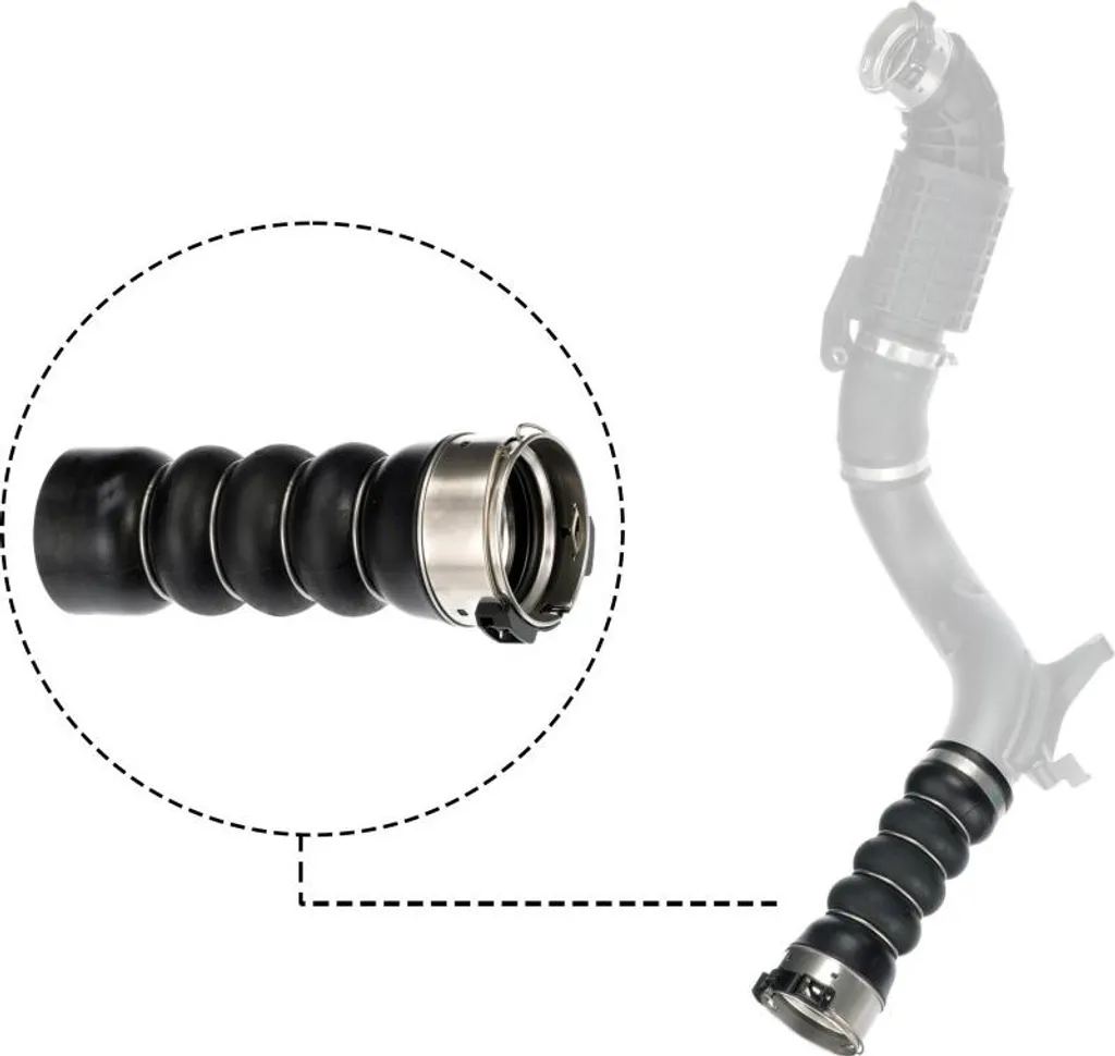 Durite de refroidissement Intercooler pour moteur Bmw Diesel 1,5 2,0