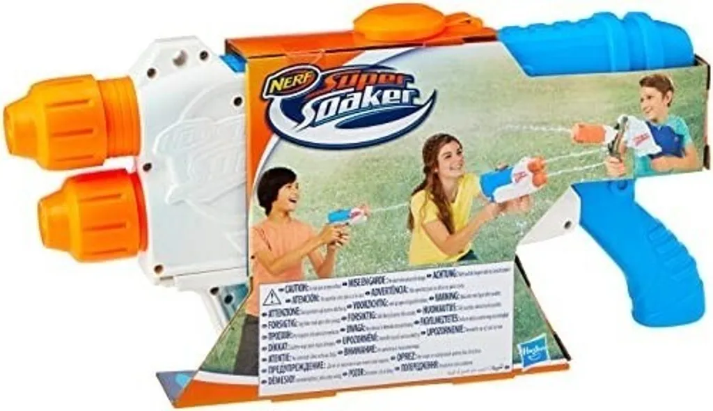 Nerf Super Soaker Barracuda Hasbro E2770EU4 - Pistolet à Eau Double Jet - 10