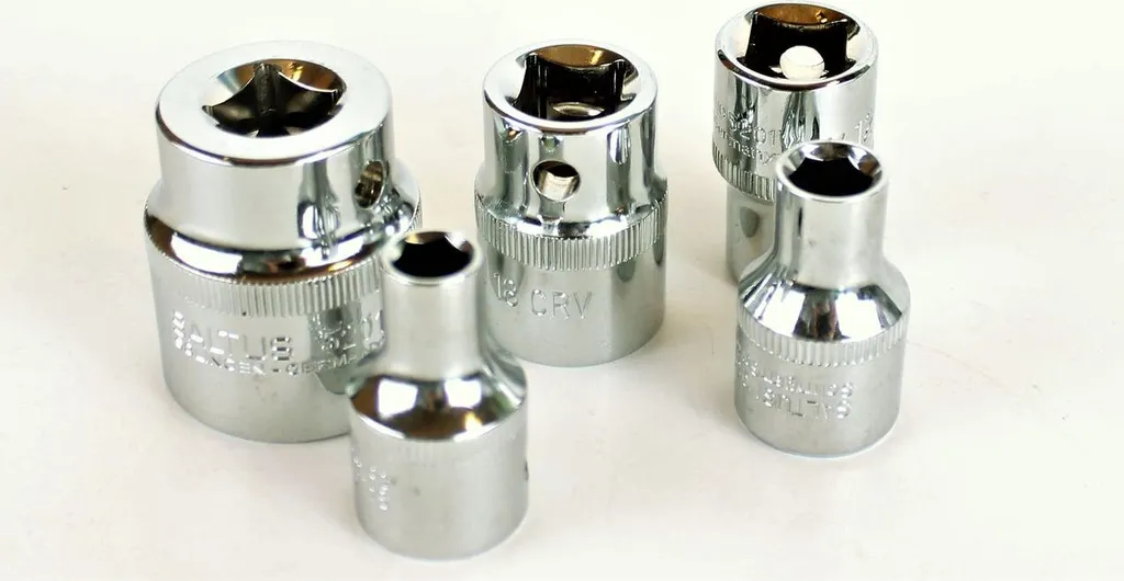 Set 5 Bussole SALTUS 1/2" 8-27mm Professionale - Acciaio CV 5201