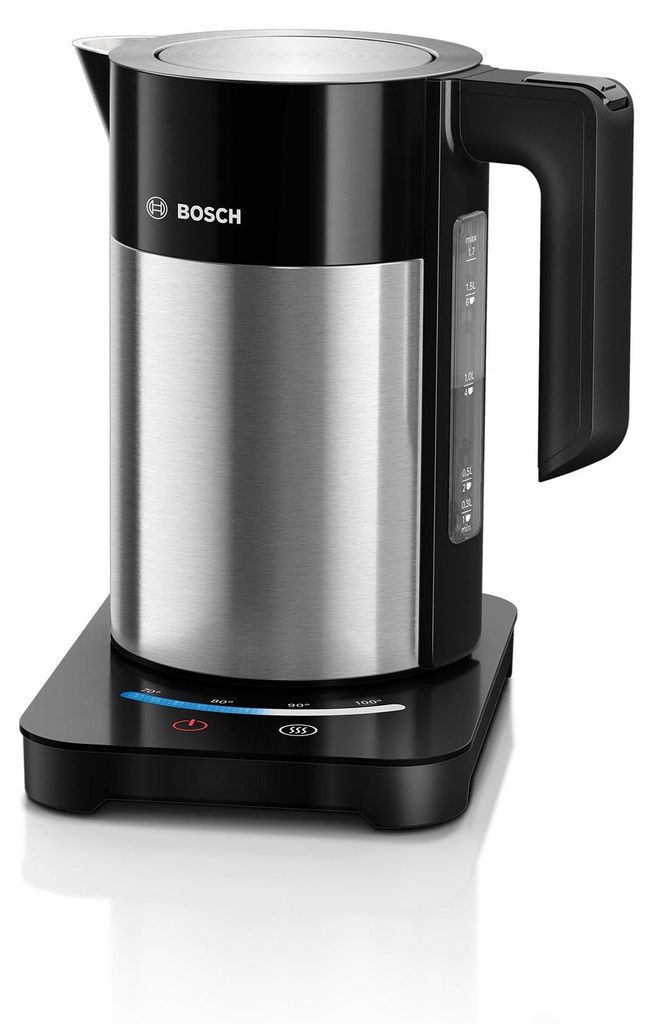 Bosch TWK7203 waterkoker, 1,7 liter, 1850 W, zwart, Productafbeelding 