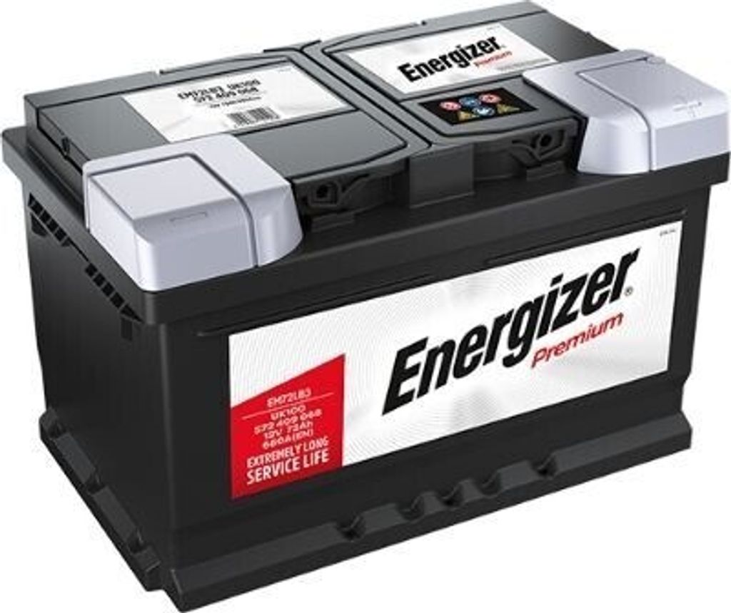 ENERGIZER Starterbatterie 12V 72Ah 680A/EN Batterie
