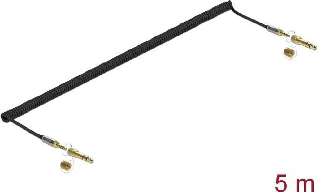 Kit Cavi Audio DeLOCK Professionali - Connessione Jack RCA Oro 24K
