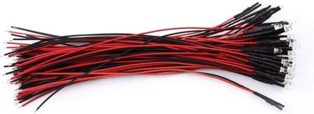 Composant LED 10 mm blanc pour signalisation électronique 12V continue