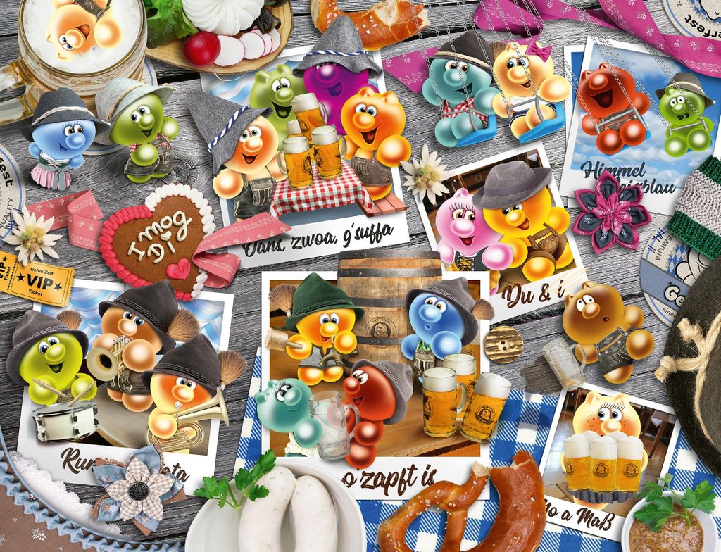 Gelini auf dem Volksfest Ravensburger 16014 Produktbild 