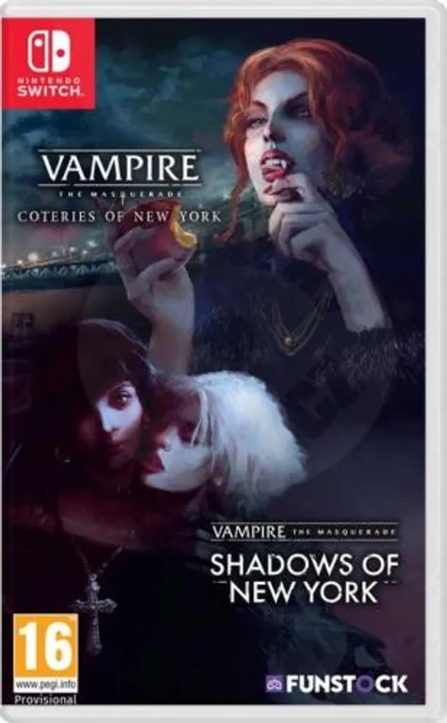 Jeu Aventure Narrative Vampire Shadows of New York Nintendo Switch Edition