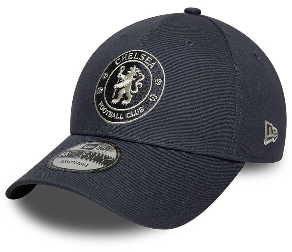 New Era 9Forty Adjustable Cap - FC Chelsea charcoal Produktbild 