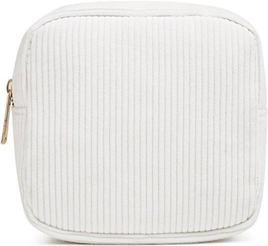 Mini Corduroy Make-up-Tas für Damen