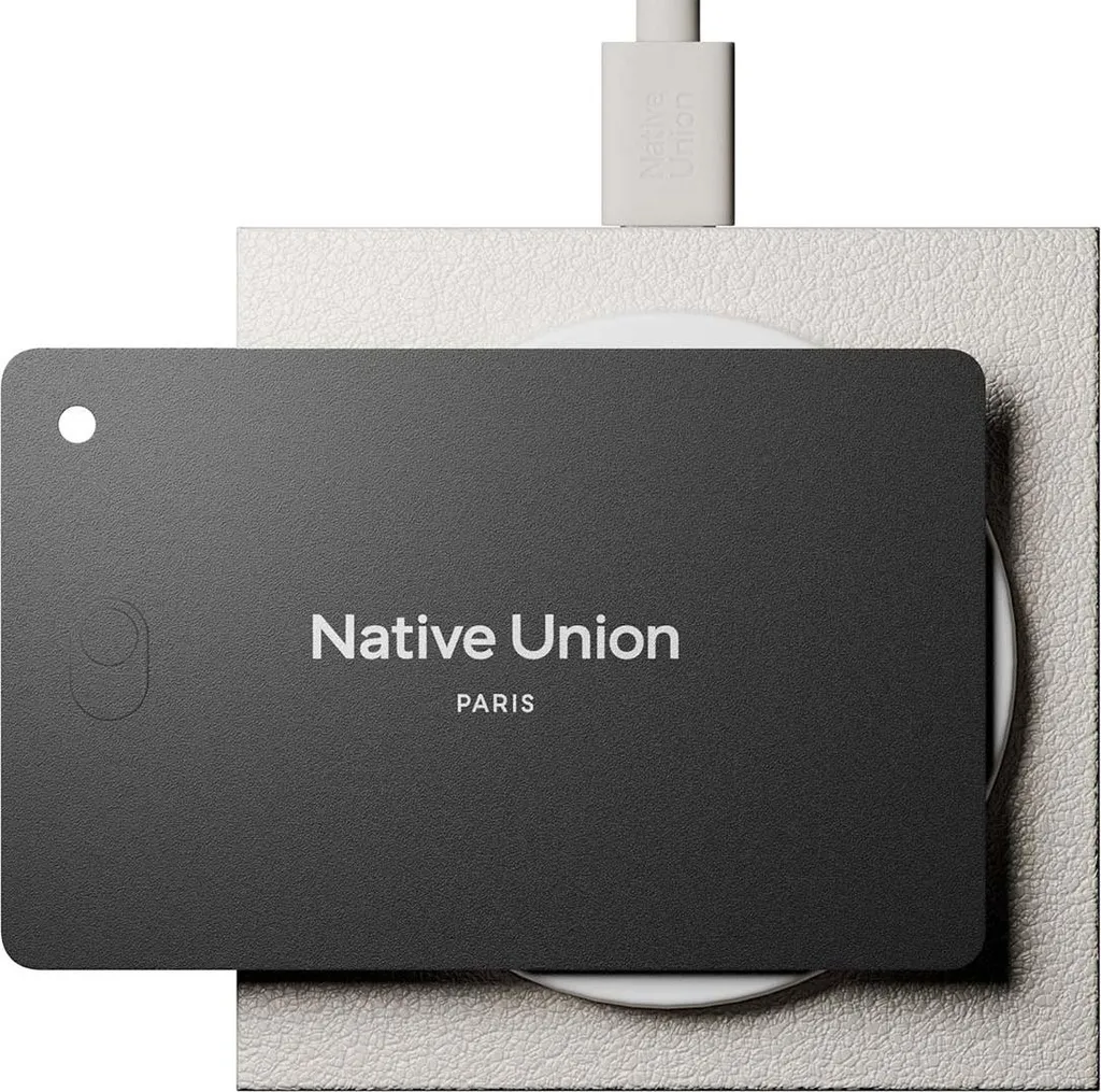 Native Union Tracker Bluetooth noir certifié Apple Find My localisation