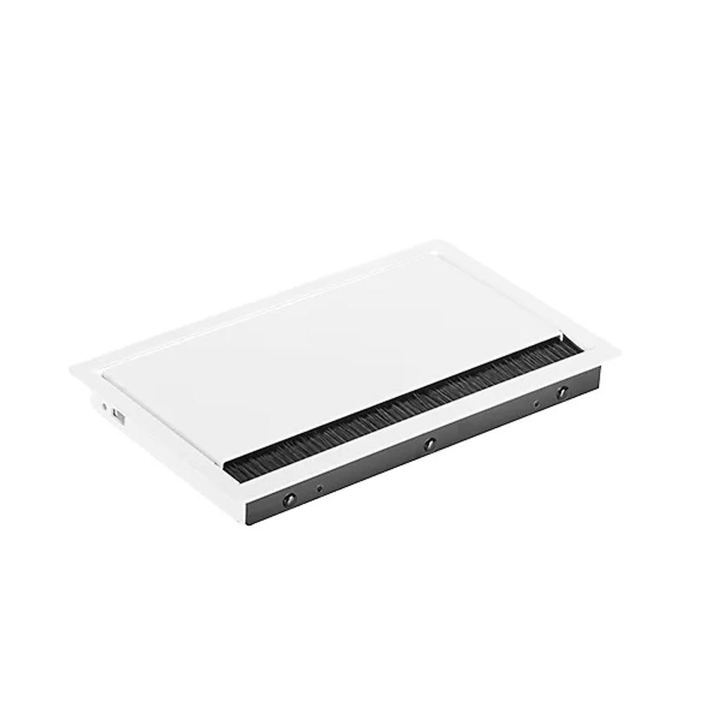 Bachmann Einbaurahmen für Coni Cover weiss RAL9010 kurz