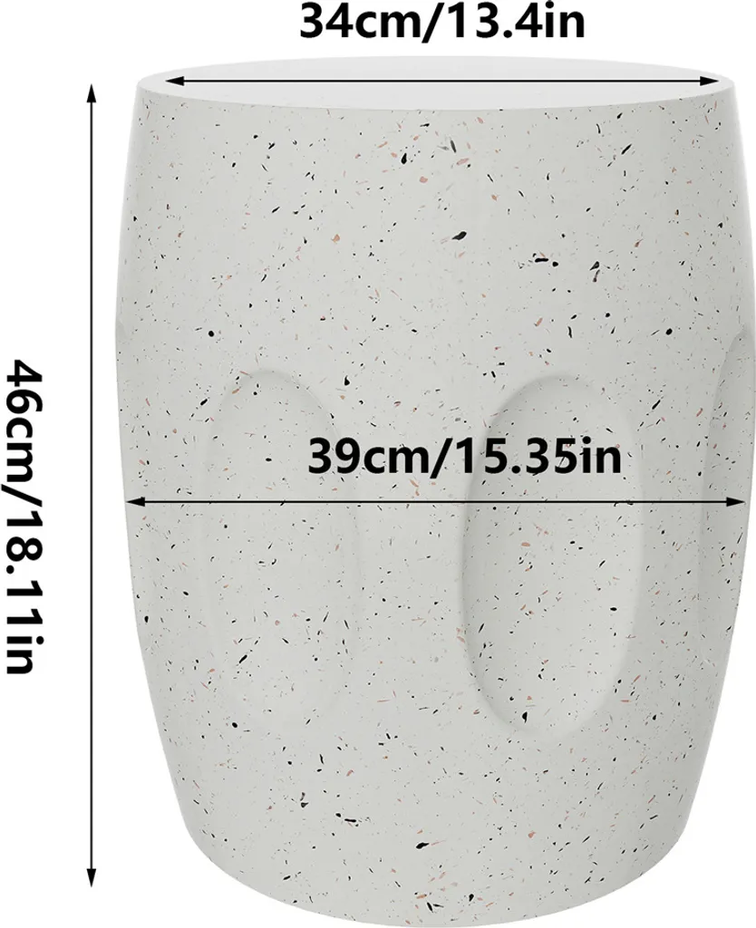 Table d'Appoint Stable en Béton Léger : Ne Bascule Pas et Très Solide - 8