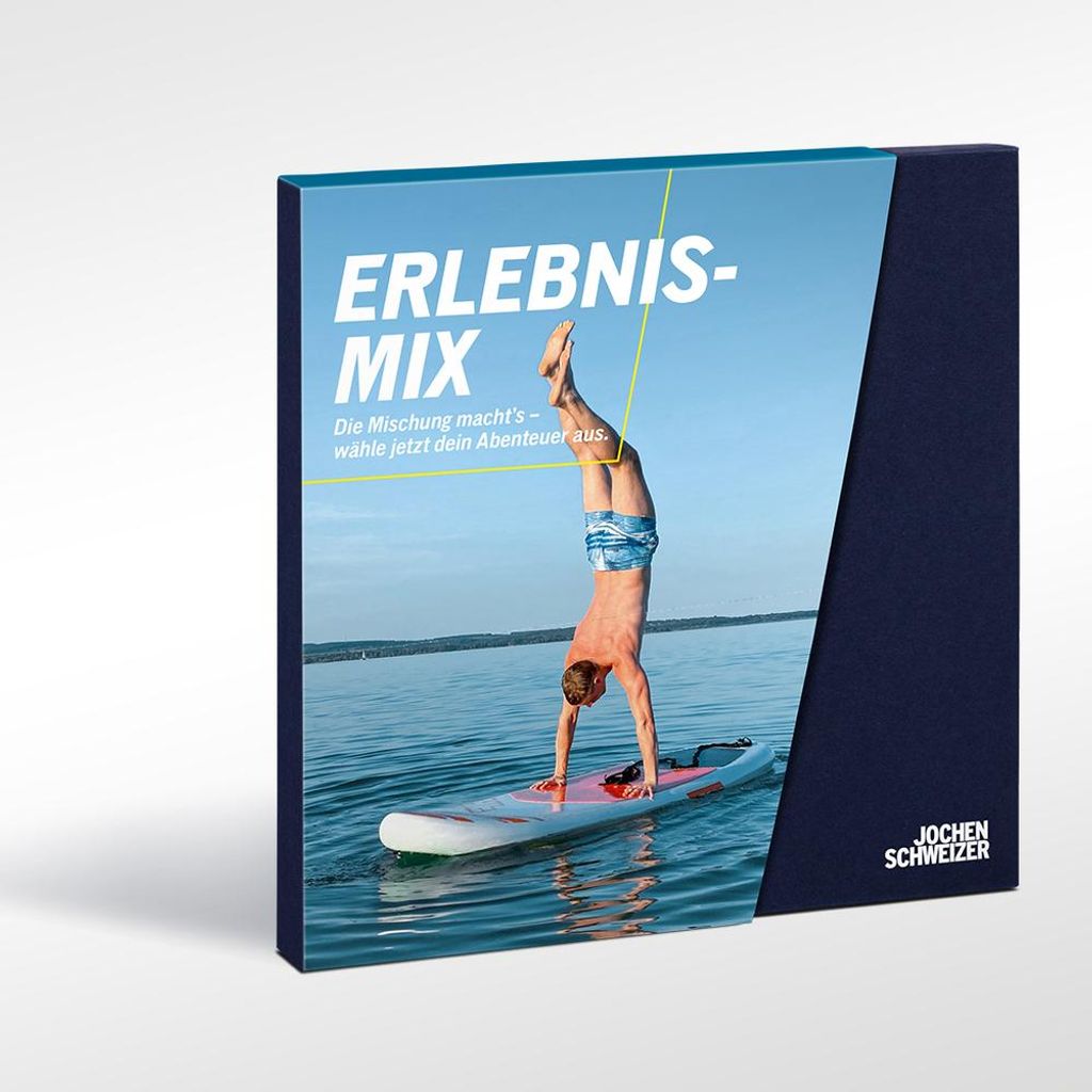 Jochen Schweizer Geschenkbox Erlebnismix; Erlebnis Produktbild 