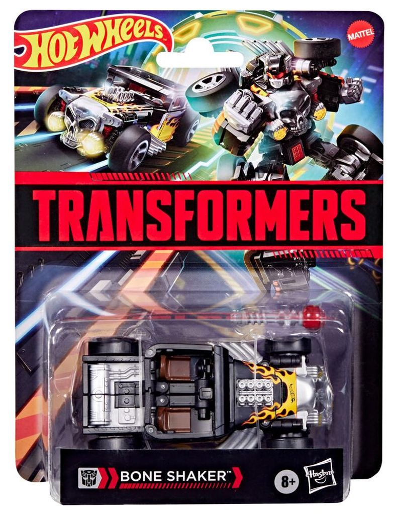 Hot Wheels Transformers Bone Shaker car
