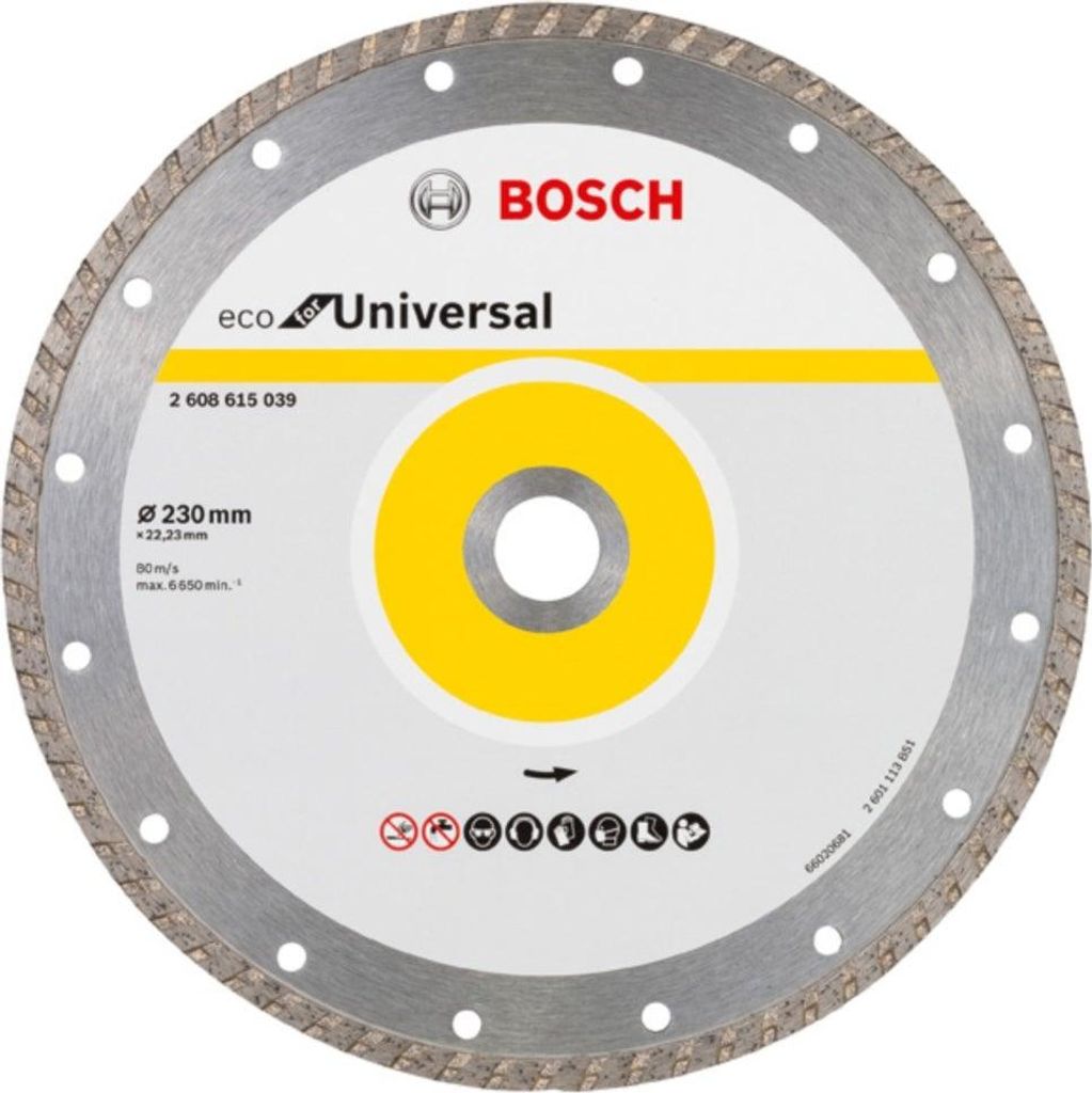 Diamanttrennscheibe Turbo Eco For Universal, 230 mm Produktbild 