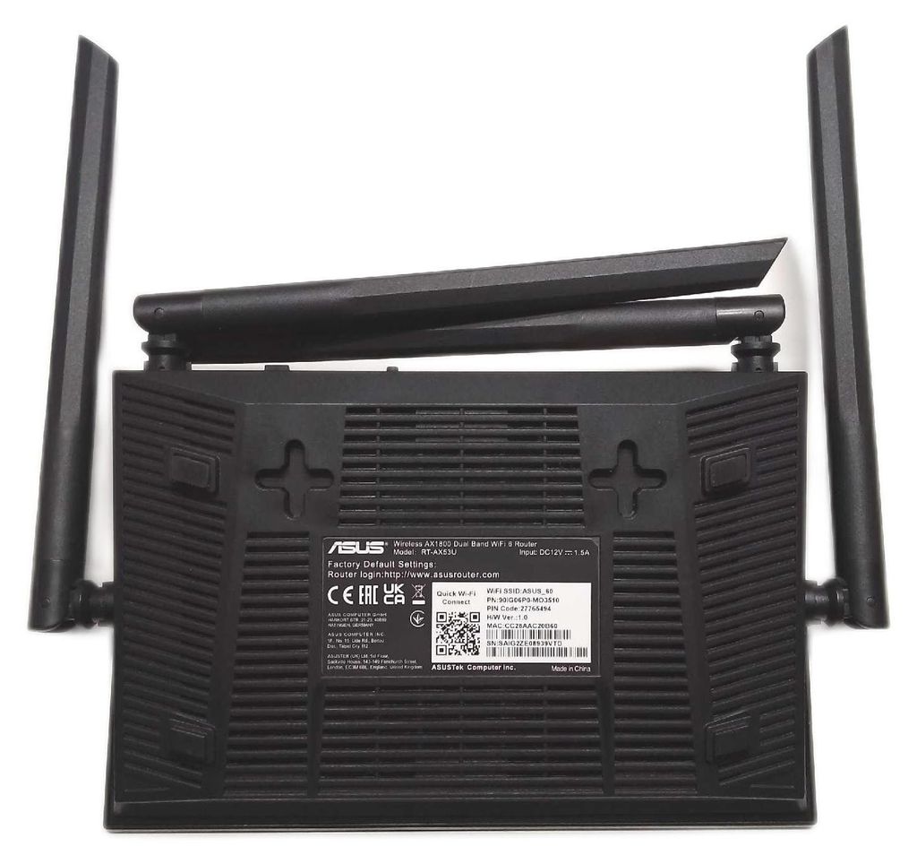 Asus RT-AX53U Routeur Wifi 6 AX 1800 Mbps Dual Band | ASUS