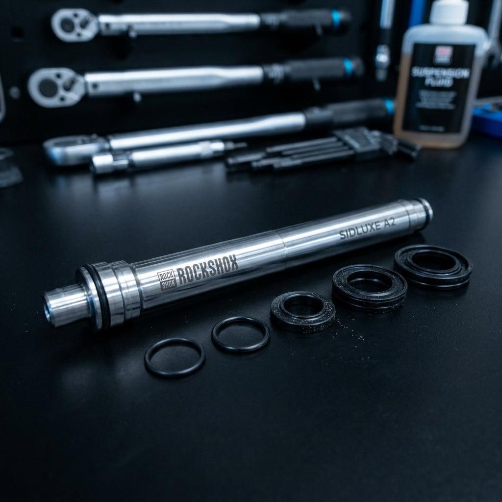 Rockshox Dämpferschaft SIDLUXE A2 55 47.5-55mm mit Schaft und Dichtungen