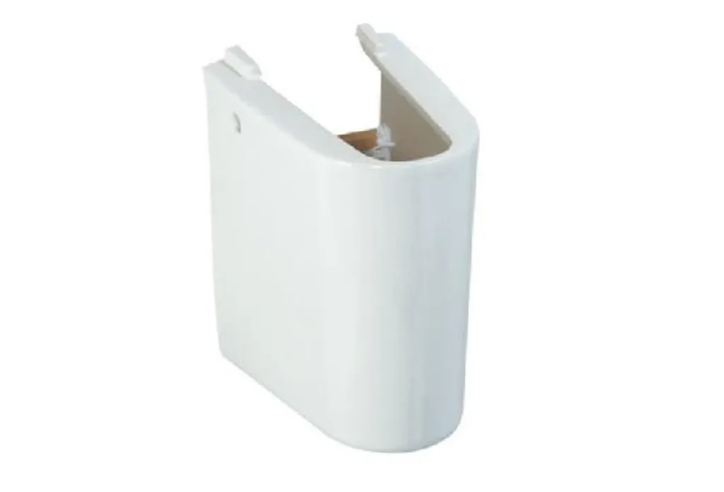 Gagnez de la place avec la semi-colonne Jika Cubito blanche 210x345x285 mm