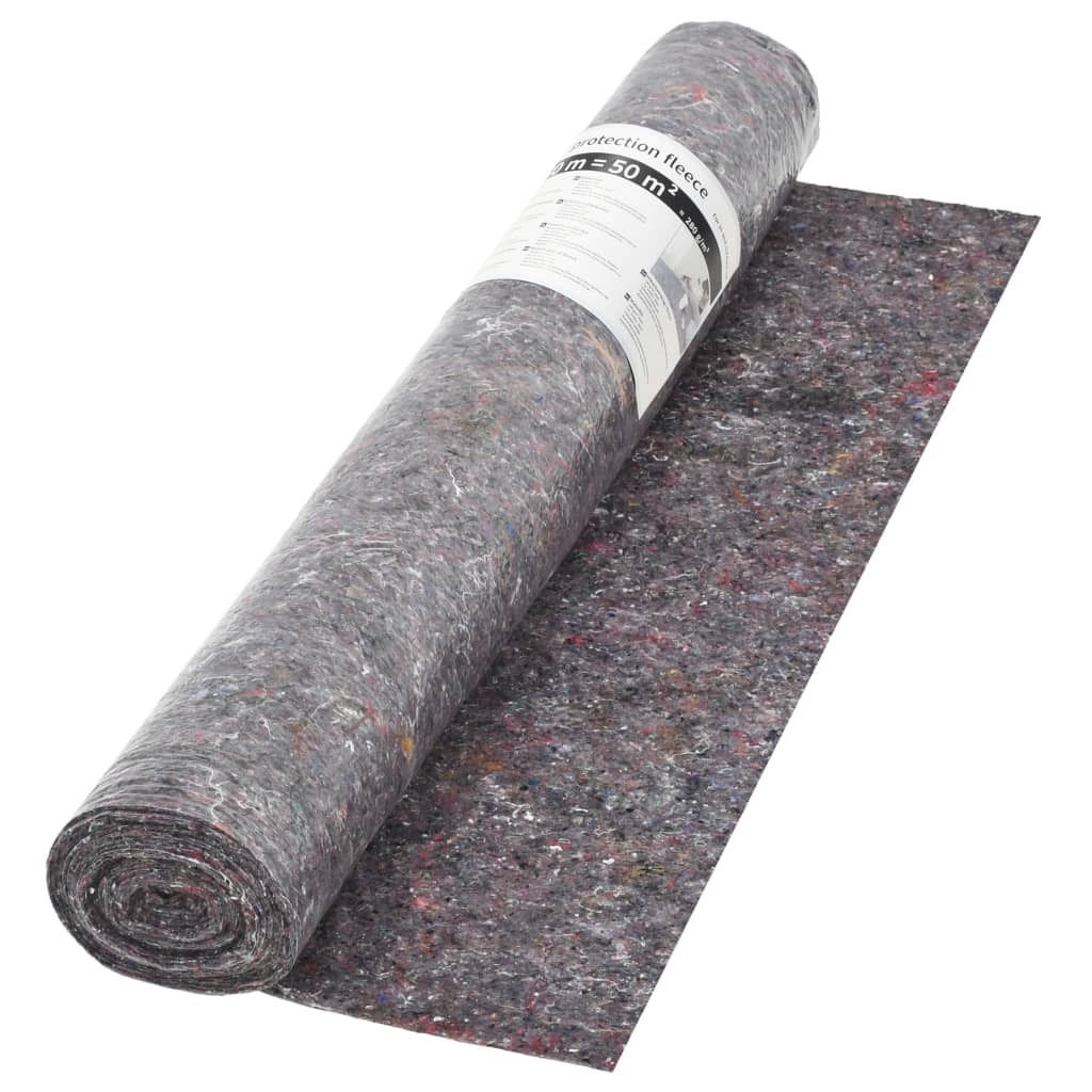 vidaXL Rutschfestes Malervlies 50 m 180 g/m² Grau Produktbild 