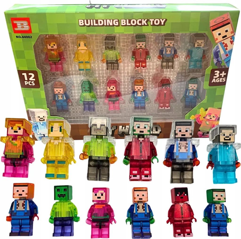 Figurines Minecraft My World pour jouer et décorer - Lot 12 Zombie