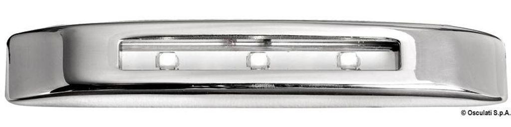 Leuchte sufitowa LED aus 3 + 3 białymi diodami LED Osculati 13.427.03