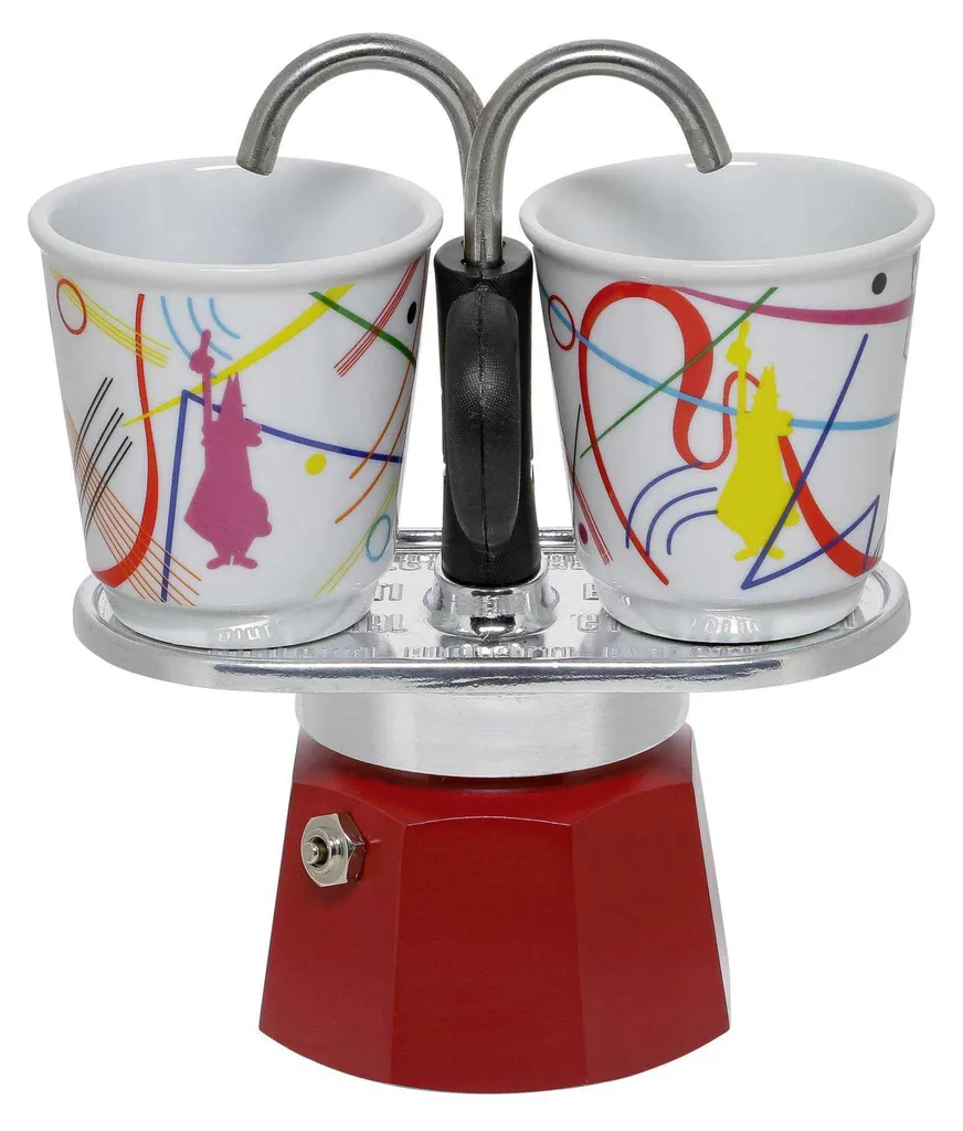 Machine à Café Bialetti Kandinsky Mini Express en Aluminium Coloré