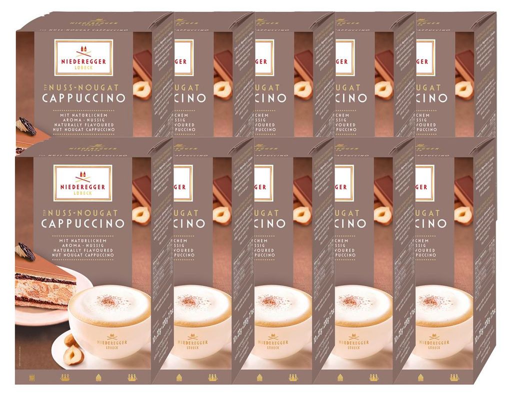 Niederegger caffè in polvere noce torrone cappuccino 220g Immagine del prodotto 