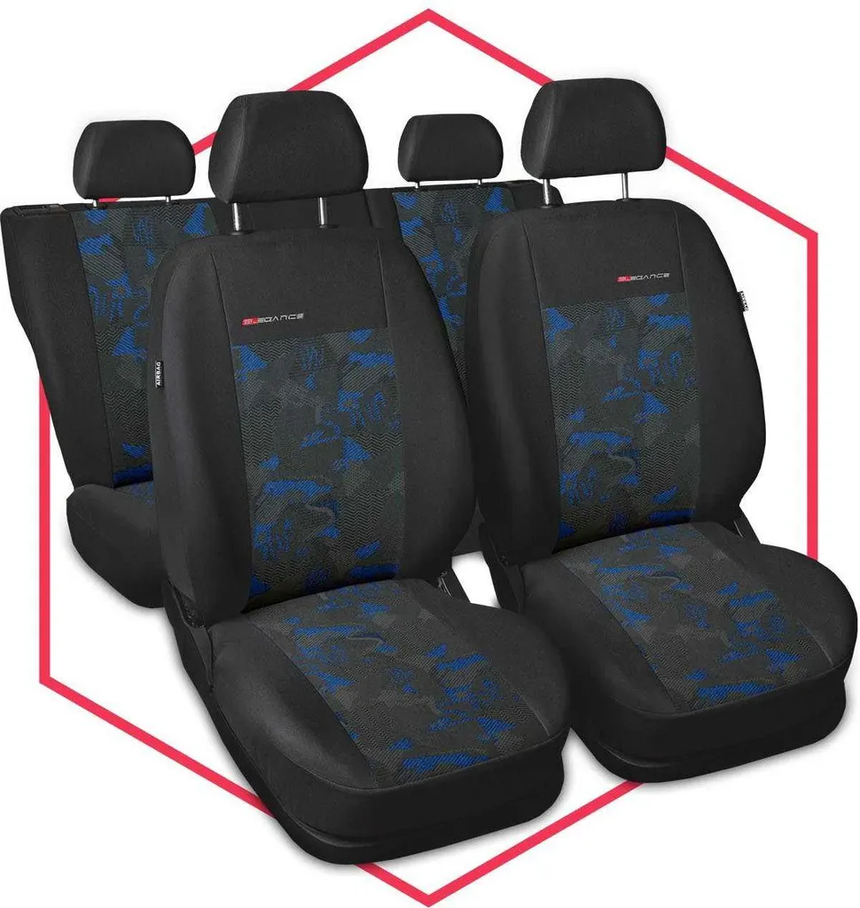 Coprisedili auto Coprisedili universali Coprisedili auto per Honda Accord Blu - 10