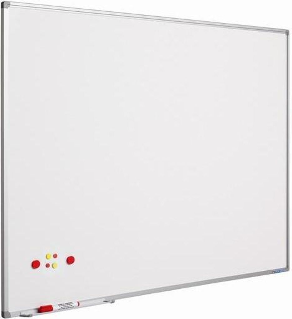 Weißwandtafel Softline, lackiert 90 x 120 cm Produktbild 