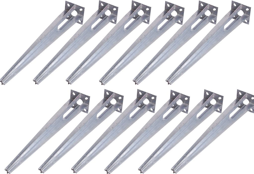12x Bodenhülse Einschlaghülse für Ø 34 mm Produktbild 