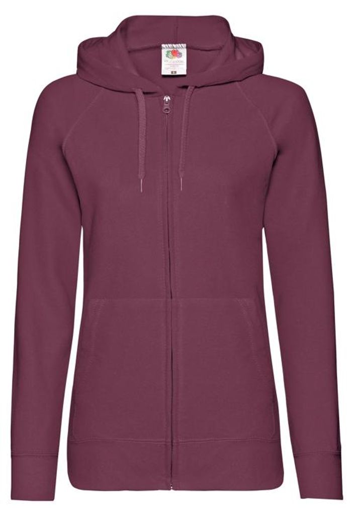 Damen-Kapuzenjacke - FOL HOODED JACKET/W - burgundy - Größe Produktbild 