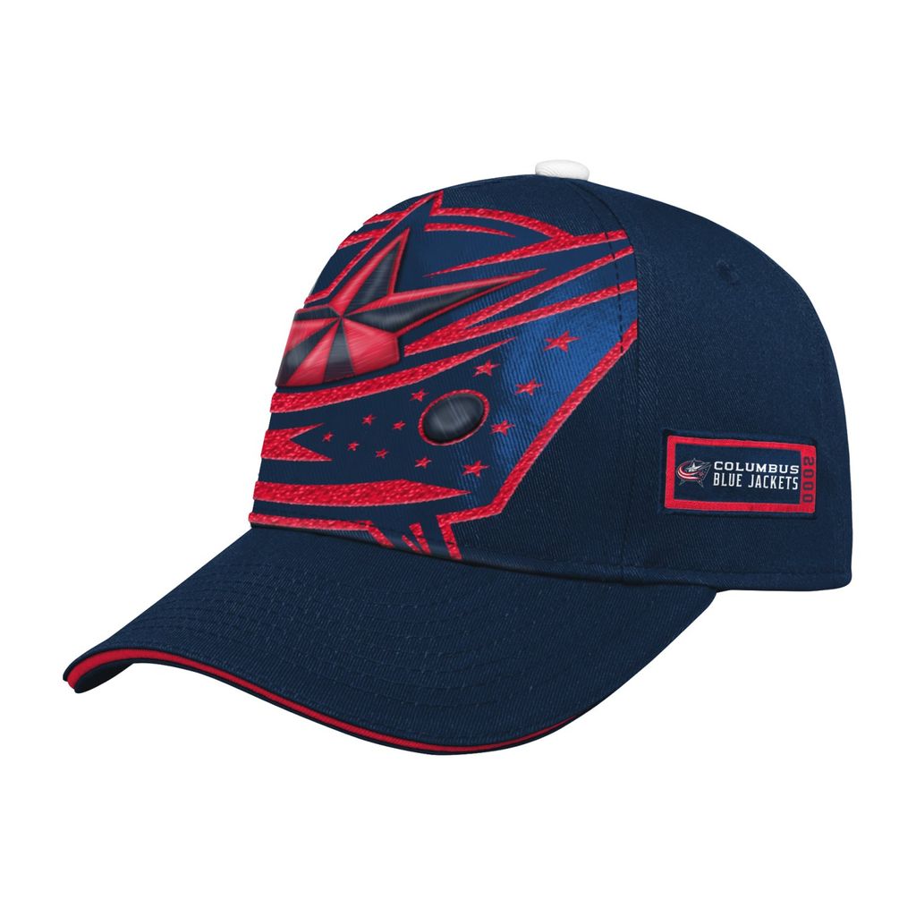 Outerstuff Kinder Snapback Cap - BIG-FACE Columbus Blue Jack