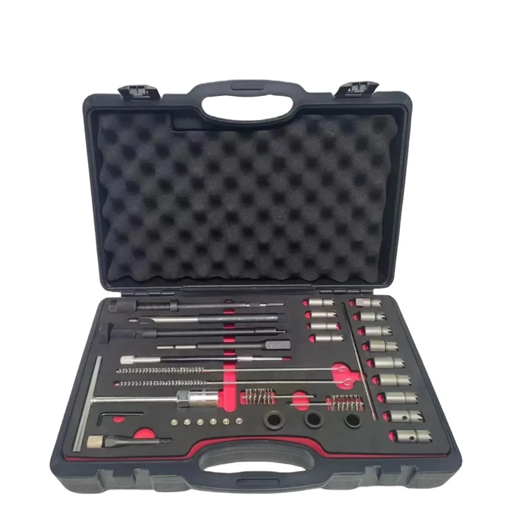 Kit Nettoyage Puits Injecteur Diesel 35 Pièces - Finition Haute Qualité