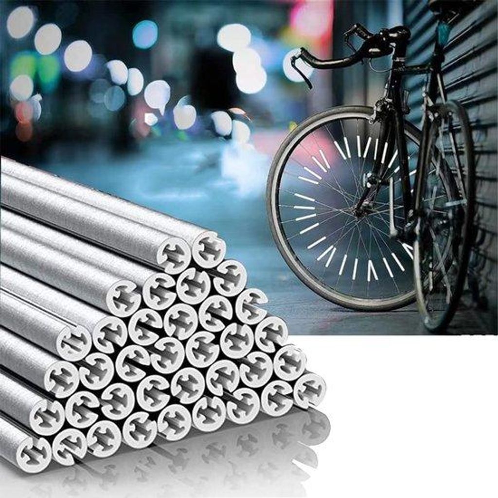 36 Stück Fahrrad-Speichen-Reflektoren für optimale Sichtbarkeit