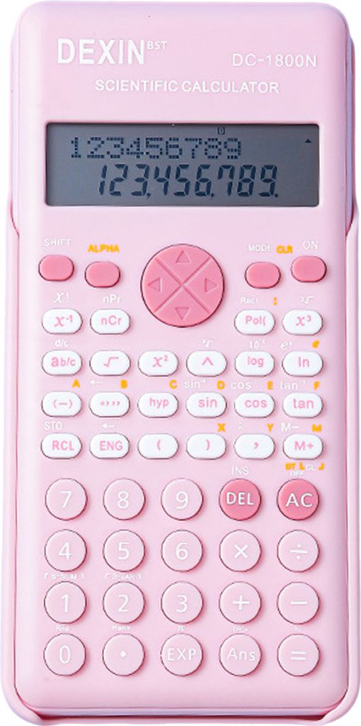 Vědecká kalkulačka, růžová, matematická kalkulačka s 240 Obrázek produktu 