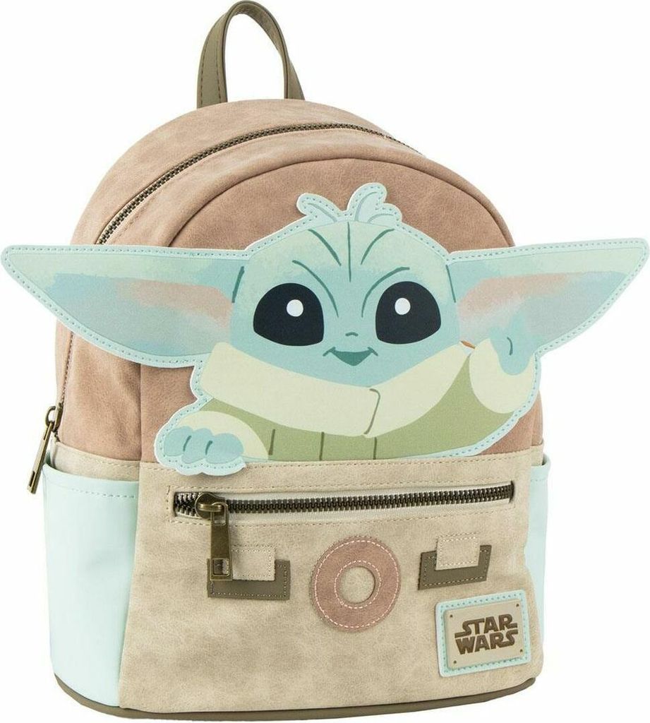 Zaino scuola The Mandalorian Beige Immagine del prodotto 