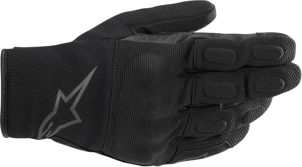 Alpinestars S Max Drystar Wasserdichte Motorradhandschuhe, schwarz/grau, 3XL